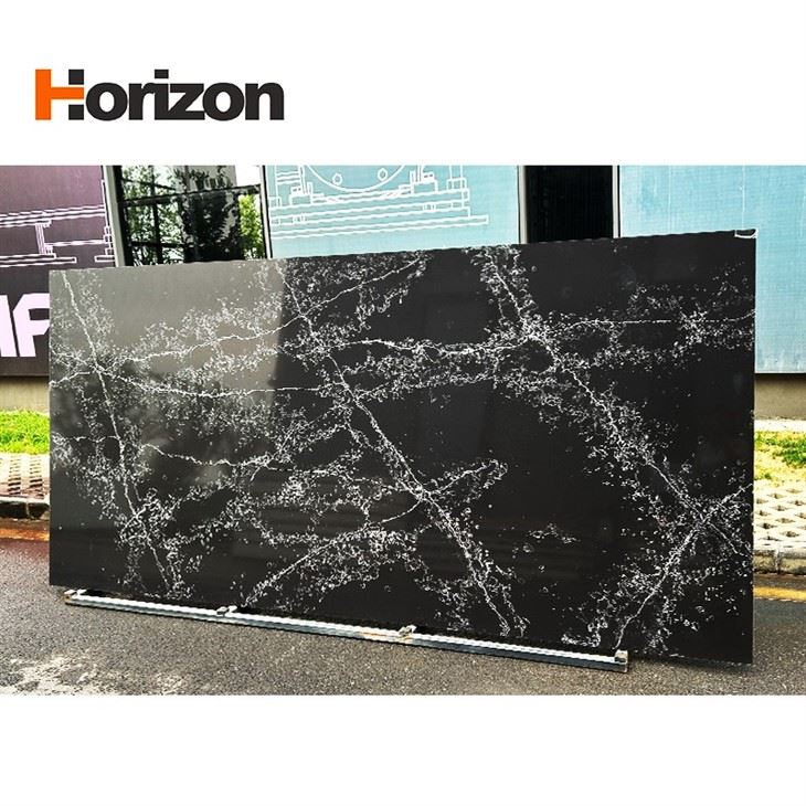 Black Quartz Jade Countertop With Polished Surface suppliers Black Quartz Jade Countertop With Polished Surface suppliers